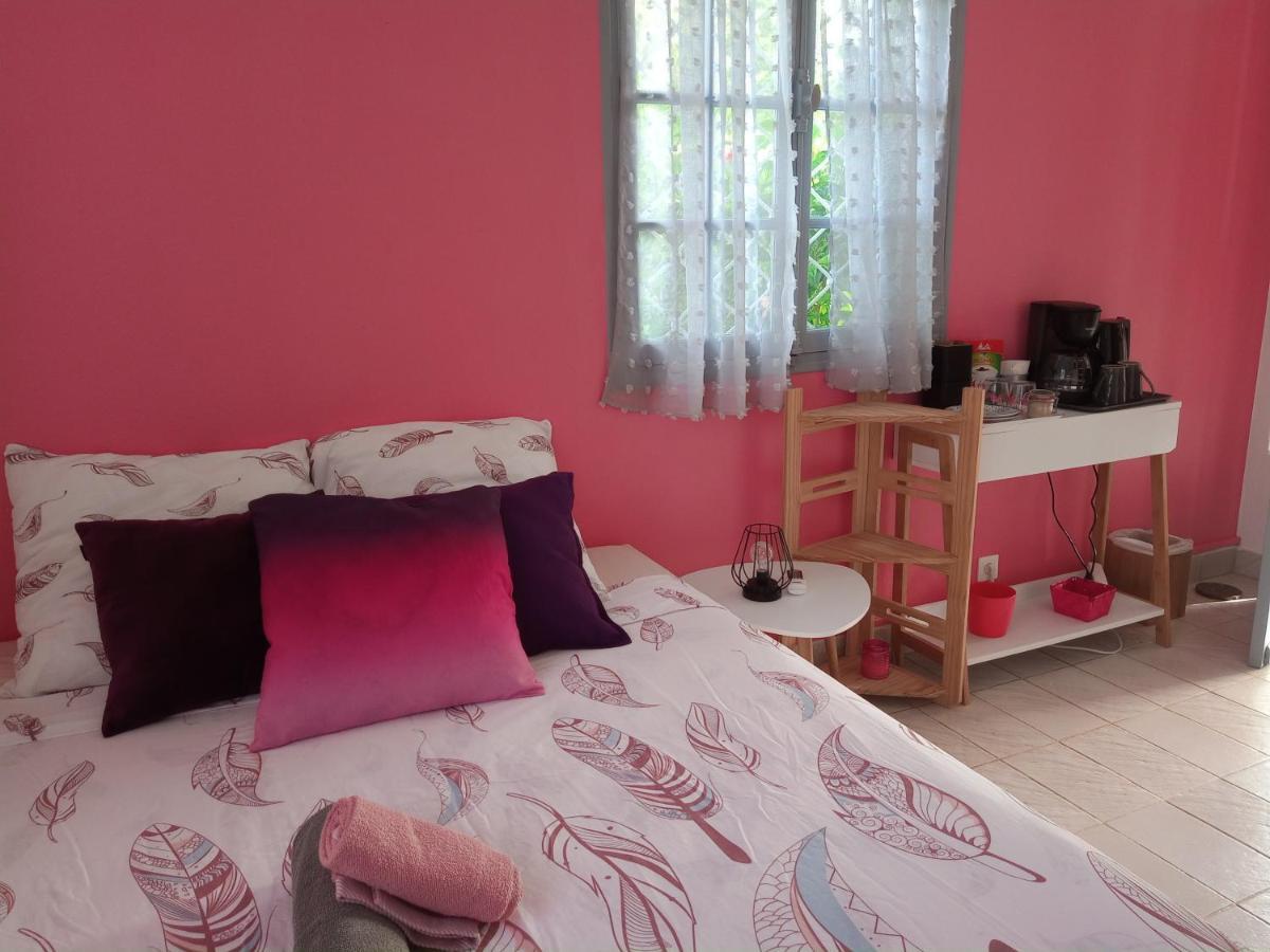 Jardin Des Anges-Bungalows Creoles Et Studio Le Moule Kültér fotó