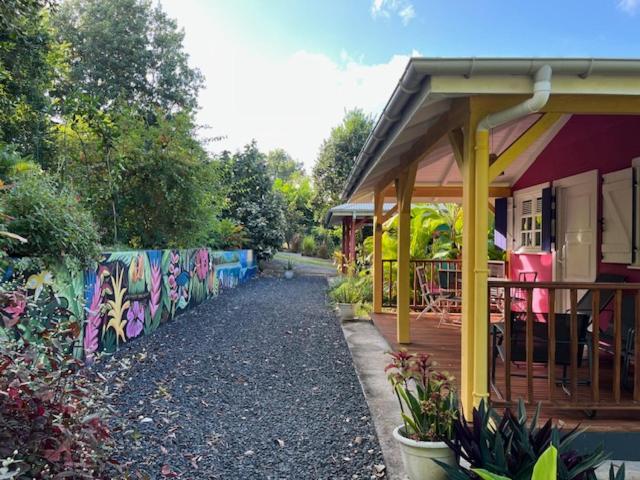 Jardin Des Anges-Bungalows Creoles Et Studio Le Moule Kültér fotó